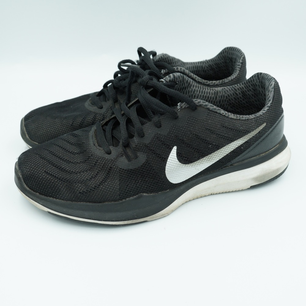 Nike In Season TR 7 Womens 7.5 Black White Training Gym Sneakers 909009-001